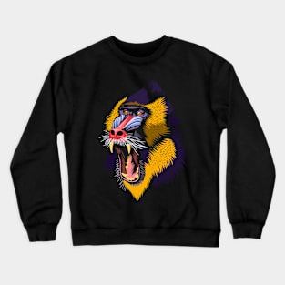 Mandrel monkey Crewneck Sweatshirt